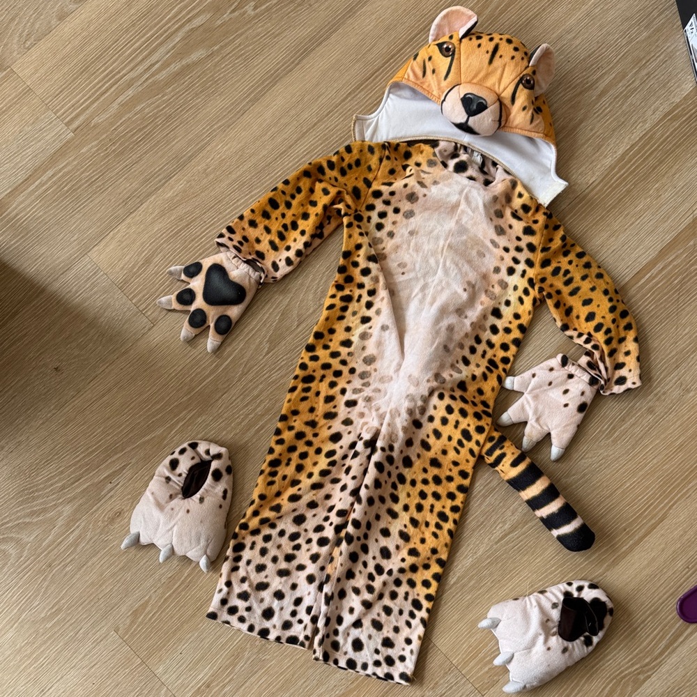 Cheetah Kids Costume